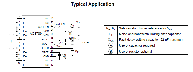10pcs ACS709T ACS 709 TLLF 35BB ACS 709 llftr 35BB-T petite esquisse circuit intégré 20 
